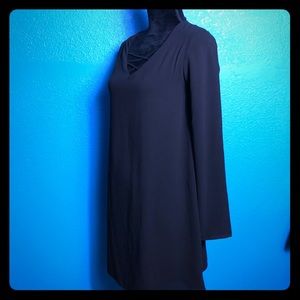 Black long sleeve dress